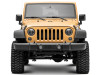 Raxiom 07-18 Jeep Wrangler JK Axial 7-In LED Headlights w/ DRL Turn Signals- Blk Housing (Clear) - J173078 Photo - Close Up