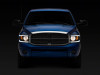 Raxiom 06-09 Dodge RAM 1500/2500/3500 Axial Headlights w/ SEQL LED Bar- Blk Housing (Clear Lens) - R131480 Photo - Close Up