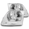 Raxiom 97-03 Ford F-150 G2 Euro Headlights- Chrome Housing (Clear Lens) - T542852 Photo - Primary