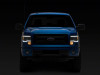 Raxiom 09-14 Ford F-150 Axial Series Headlights w/ LED Bar- Blk Housing (Clear Lens) - T566367 Photo - Close Up