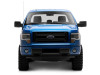 Raxiom 09-14 Ford F-150 Axial Series Projector Headlights w/ LED Light Bar- Blk Housing (Clear Lens) - T566369 Photo - Close Up