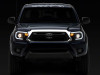 Raxiom 12-15 Toyota Tacoma Axial Series Projector Headlights w/ LED Bar- Blk Housing (Clear Lens) - TT21849 Photo - Close Up