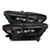 Alpha Rex Nova Series MK II LED Projector Series Headlights Alpha Black (2015-2017 Mustang / 2015-2020 Shelby GT350 / 2020-2023 Shelby GT350) 880261