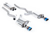 Milltek Dual Outlet Resonated Catback w/ Burnt Titanium Tips (2015-2024 Mustang EcoBoost) SSXFD225