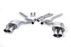 Milltek Quad Outlet Non Resonated Catback w/ Polished Tips (2015-2023 Mustang GT) SSXFD158