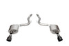 Corsa 3" Axle-Back Exhaust - Touring - 4.5" Pro Series Slash Tips - Black PVD (2024 - 2026 Mustang GT Coupe - Non Active) 21256BLK
