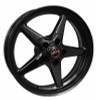 Race Star 92 Drag Star 17x4.5 Bracket Racer Wheel - 5x135 BC 1.75 BS - Gloss Black (1999 - 2004 Ford Lightning) 92-745532B