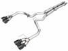 AWE Track Edition Catback Exhaust Quad Black Tips (2024-2025 Dark Horse S650) 3020-43375