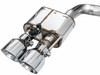 AWE Switchpath Catback Exhaust Quad Silver Tips (2024-2025 Dark Horse S650) 3025-42375
