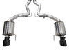 AWE Touring Edition Catback Exhaust Dual Silver Tips (2024-2025 Mustang GT) 3015-32650