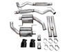 AWE Touring Edition Catback Exhaust Dual Silver Tips (2024-2025 Mustang GT) 3015-32650