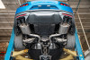 Corsa 3.0" Extreme Valved Cat Back Exhaust w/ Quad 4" Black PVD Straight Tips (2024 Mustang) 21260BLK