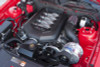 ProCharger i-1 supercharger system installed on 2012-2013 Mustang Boss 302 engine bay