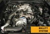 ProCharger P-1SC Stage II tuner kit installed on 4.6 Mustang GT with intercooler piping