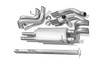 LTH True Dual Full Catback Exhaust System Polished Dual Tips (2021-2024 F150 5.0L) FDCB00009P