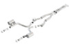Borla Catback Exhaust System - S-Type - Uses Factory Bezel/Valance (2015 - 2023 Challenger SRT Hellcat) 140642