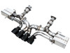 AWE SwitchPath Exhaust w/ Diamond Black Tips (2023-2024 C8 Corvette Z06) 3025-43906