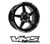 VMS Street Or Drag Race V-Star Wheel 15x10 0 Offset 5.5" BS VWST019