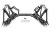 BMR Tubular K-Member w/o Spring Perches - Premium Version - Black (1996 - 2004 Mustang) KM744H