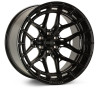 Vossen HFX-1 22x10 / 6x135 BP / ET-18 / 87.1 CB / Super Deep - Gloss Black Wheel - HFX1-2F26