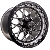 Billet Specialties 15x8 Redline Single Beadlock Front / Rear  Wheel 5x4.5 BP 5.50 BS - Black - BRSB07580L6555
