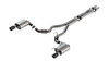 Borla Cat-Back Exhaust System - S-Type - Carbon Fiber Tips (2024 - 2026 Mustang GT - NO Active Exhaust) 140960CFBA