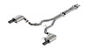 Borla Cat-Back Exhaust System - ATAK - Black Tips (2024 - 2026 Mustang GT - NO Active Exhaust) 140961BC