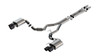 Borla Cat-Back Exhaust System - S-Type - Dual Split Rear - Carbon Fiber Tips (2024 - 2026 Mustang GT - NO Active Exhaust) 140969CFBA