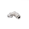 FuelTech 6mm to 1/8 NPT 90 degree push lock fitting MAP sensor