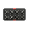 FuelTech SWITCHPANEL-8 Mini 8 button racing switch panel with LED backlight