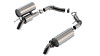 Borla Axle-Back Exhaust System - S-Type - Turn Down Tips (2022 - 2023 Grand Wagoneer) 11990