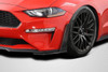 Extreme Dimensions Carbon Creations Z1 Front Lip Spoiler Air Dam 2 Piece (2018 - 2023 Mustang) 116733