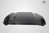 Extreme Dimensions Carbon Creations Cowl Hood 1 Piece (2015 - 2017 Mustang) 112583
