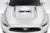 Extreme Dimensions Duraflex Kryptonic Hood 1 Piece (2015 - 2017 Mustang) 117643