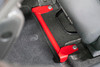 BMR Harness Crotch Strap Bracket - Red (2015 - 2026 Mustang) HCS760R