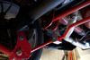 UMI Performance Rear Sway Bar - Solid - Chromoly - 22mm - Black (2005 - 2014 Mustang) 1013-B