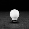 Cobb Shift Knob - White w/Stealth Black Base (2007 - 2013 Mazdaspeed3 / 2006 - 2007 Mazdaspeed6 / 2004 - 2007 Mazda6 / 2007 - 2012 Mazda3) - 271350-W-BK
