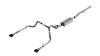 Borla Catback Exhaust System - Touring - Black Chrome Tips (2024 - 2026 Silverado 1500 / 2024 - 2026 Sierra 1500) 140991BC