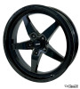 VMS 18x5 Front V-Star Drag Race Wheel Black Dark Series (2006+ Charger/Challenger) VWST101
