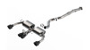 Borla Catback Exhaust System - ATAK - Black Coated Tips (2023 - 2026 GR Corolla) 140942CB