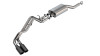 Borla Axle-Back Exhaust System - S-Type - Black Chrome Tips - Dual Tailpipes (2024 - 2026 Ranger) 140975BC