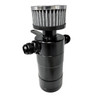 UPR Products Billet Engine Breather Tank Oil Separator Single Port w/ 10an Satin (Universal) 5029-103