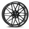 Axe Wheels 22x9 ZX4 Aluminum Wheel - 74.1 Bore - 5x110 BC - 35mm Off Set - Full Gloss Black - 922BNK35ZX4BL-5110