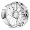 Axe Wheels 22x12 AF11 Fully Forged Aluminum Wheel - 125.2 Bore - 8x165 BC - -44 Off Set - Fully Polished - 22128165-44AF11FP