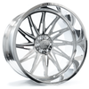 Axe Wheels 24x12 AF9 Fully Forged Aluminum Wheel - 125.2  Bore - 8x165 BC - -44 Off Set - Fully Polished -24128165-44AF9FP-8165