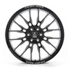 Axe Wheels 22x9.5 Atlas Offroad Aluminum Wheel - 110.6 Bore -  5x150 - 20 Off Set - Gloss Black Milled - 22955150+20ATLBM