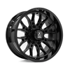 Axe Wheels 22x10 Atlas Offroad Aluminum Wheel - 125.2 Bore -  8x165 BC - -19 Off Set - Gloss Black - 22108165-19ATLGB
