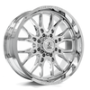 Axe Wheels 24x10 Atlas Offroad Aluminum Wheel - 106.2 Bore -  8x170 BC - -19 Off Set - Chrome - 24108170-19ATLCHR