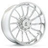 Axe Wheels 24x12 Chronus Beadlock Offroad Aluminum Wheel - 87.1 Bore - 6x135 BC - -44 Off Set - Chrome - 241212H-44CHRCH-6135