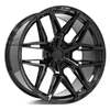 Axe Wheels 22x10 Hype Raptor R-Axe Aluminum Wheel - 87.1 Bore - 6x139 BC - -19 Off Set - Gloss Black - 2210BLNK-19HYPGB-6139